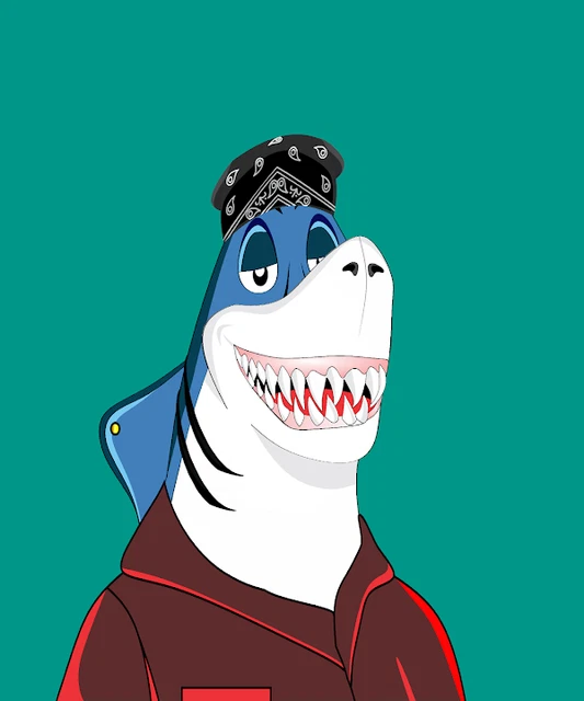 Laughing Shark # 1066 - Limited Edition,  Only 1,111 available! RARE!