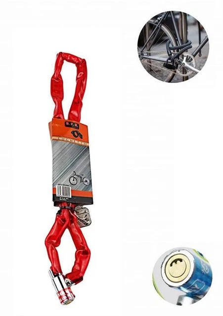 Antivol Chaîne Master Lock 8290EURDPRO - Acier Trempé Pour Vélo Et Scooter