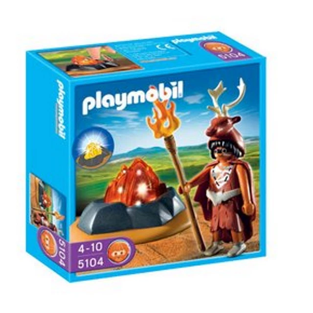 PLAYMOBIL 5104 - LE GARDIEN DU FEU - âge 4/10 ans - Boîte scellée ...