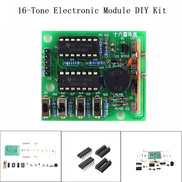 Kit DIY Alarme Ultrasonique – Capteur SR04, Afficheur, Buzzer | Pour Radar De Recul, Projet électronique à Souder
