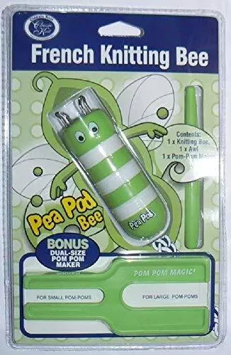 Green French Knitting Bee POM POM MAKER INC