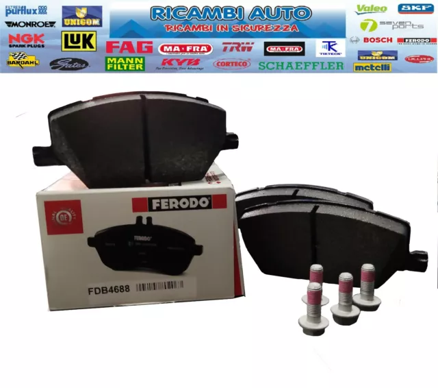 pastiglie freno  fiat 500 X jeep renegade ferodo  kit 4  pattini anteriori