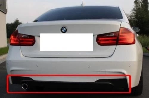 M-Sport Style Grille Clip Stripes For BMW 3 Series F30/F31/F35 (2013-2017) – 11-Bar Glossy ABS Plastic, 3-Color Cover 4 thumbnail image