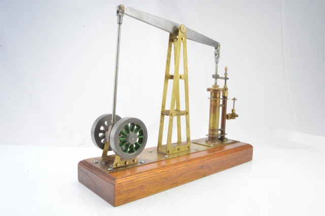 LIVE STEAM BEAM Engine -Single Cylinder, Hand Built - Working Condition ...