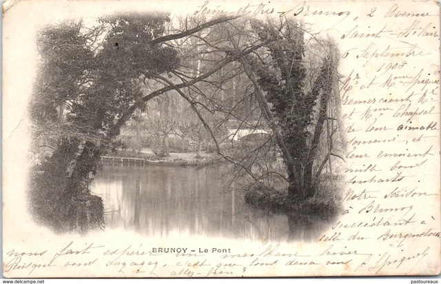 91 BRUNOY - Le pont PAST/6509