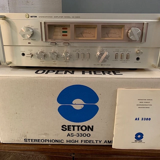 ampli Setton AS3300 parfait état
