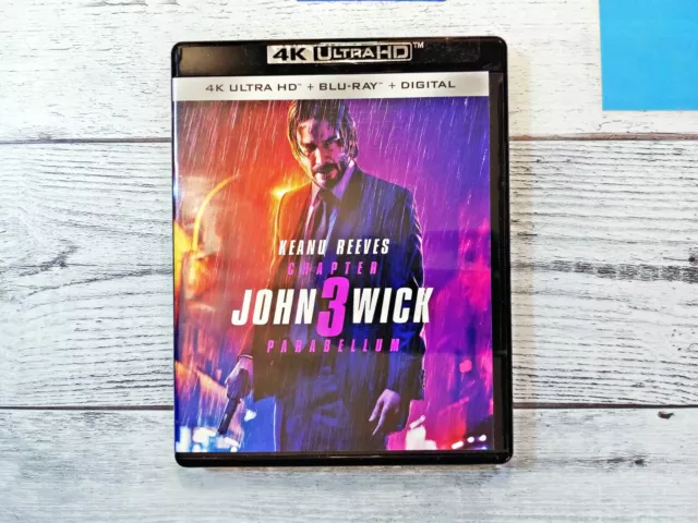 John Wick: Chapter 3 - Parabellum (4K Ultra HD Blu-ray Disc, 2019)
