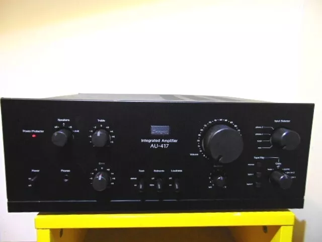 Amplificatore Vintage Sansui Au-417 Nero Stereo Integrated Amplifier Hifi