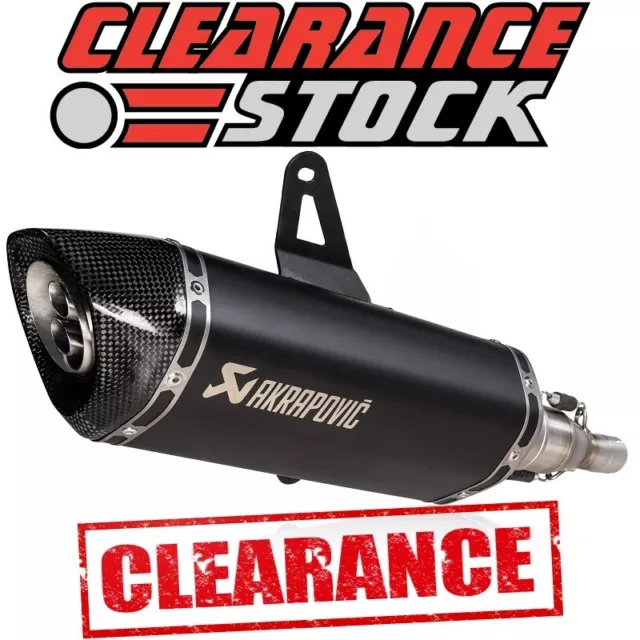 Italjet Dragster 125 2021-2024 Akrapovic Black Titanium /Carbon Exhaust Silencer