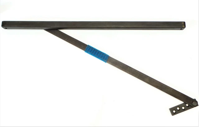 Glynn Johnson 450 Series 454H-US10B Medium Duty Surface Overhead Holder and Stop 2