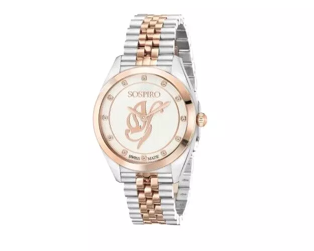 orologio da polso donna elegante argento oro rosa diamanti in offerta swiss made