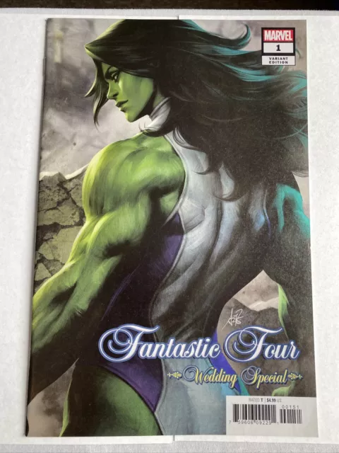 Fantastische vier Hochzeiten Sonderausgabe #1 Cover E Stanley ""Artgerm"" Lau