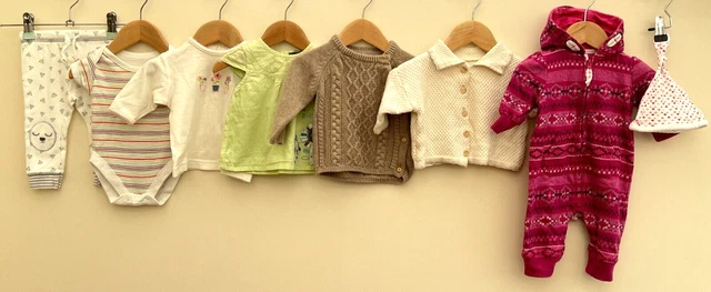 Baby Girls Bundle Of Clothing Age 0-3 Months H&M Tu Hema