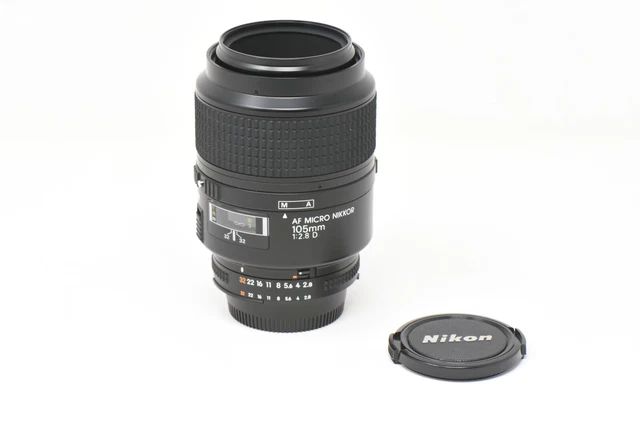 【 Near Mint 】 Nikon AF MICRO NIKKOR 105mm f/2.8 D Lens from JAPAN #2662