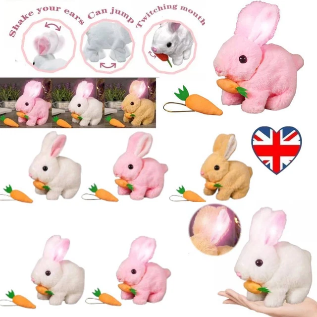 Electronic Pet Toy Better Life Bunny Interactive Toy - Realistic Moving  Plush Bunny With Sound For Kids