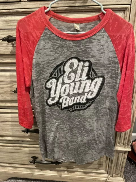 Eli Young Band 3/4 Sleeve Women’s Shirt - Size Medium- Crazy Girl # 13