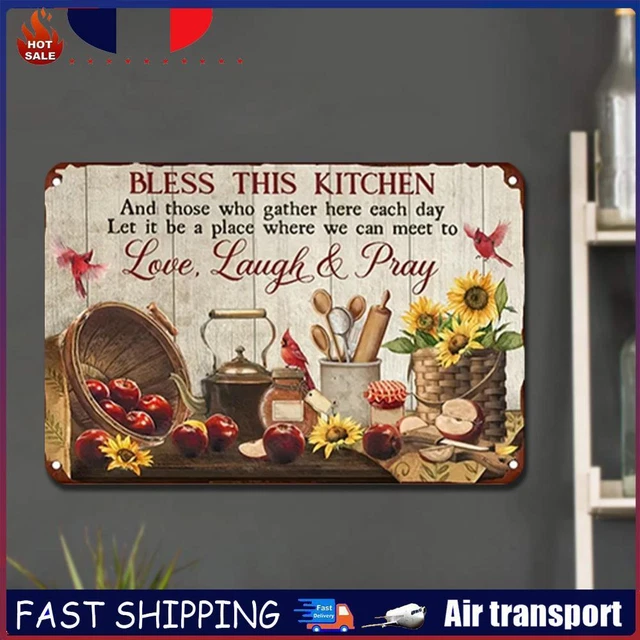 Décoration Murale Rétro Pour Cuisine, Jardin Ou Bar