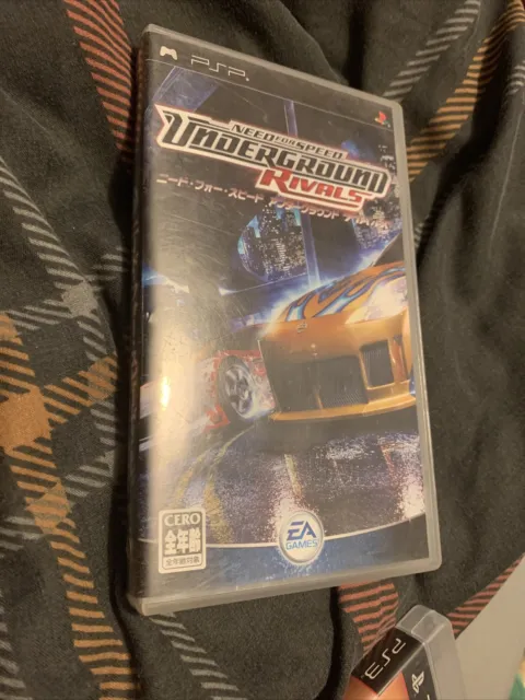 Need for Speed Underground: Rivals (Sony PSP, 2005) - Japanese Version (rare!)