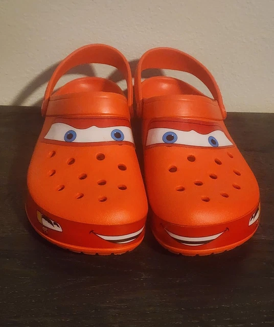 Crocs Classic Clog x Cars Light Up Lightning Mcqueen Mens Sz 8 M Womens 10 EUC Crocs Classic Clog x Cars Light Up Lightning Mcqueen Mens Sz 8 M Womens 10 EUC