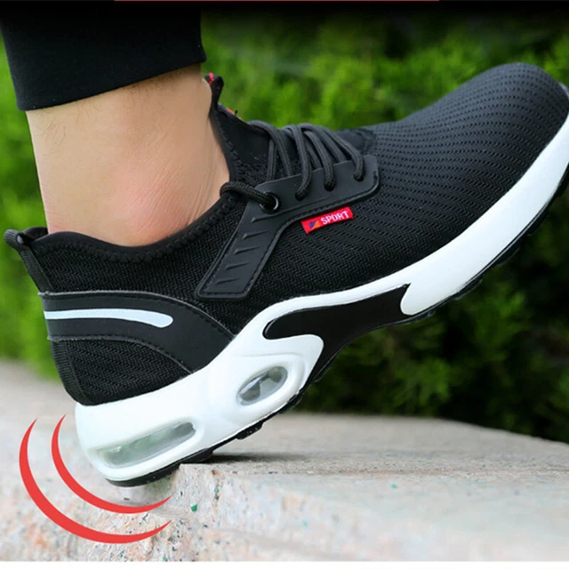 Trainer style 2024 steel toe caps