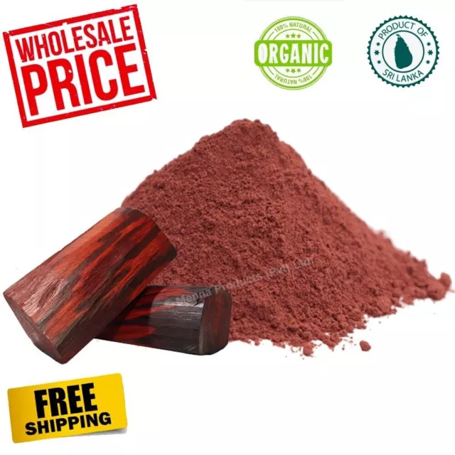 Pure Red Sandalwood Powder Natural Radiance for Skincare and Rituals BULK