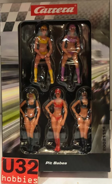 Carrera evolution 21114 Figurine Pit Babes 5 Figurines