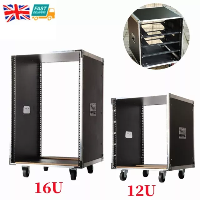 12U/16U Universal Open Frame 19" Server Equipment Rack Cabinet AV Holder KTV Bar