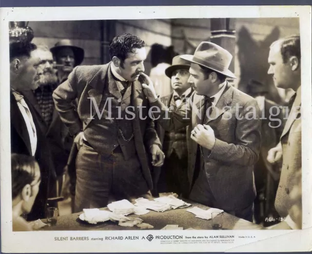 Vintage Photo 1937 Richard Arlen in Silent Barriers rare original