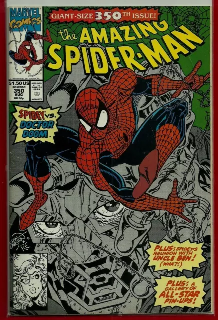 AMAZING SPIDER-MAN 350 GIANT Ann Iss VS DR DOOM FINE+