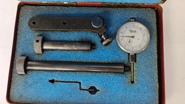Vintage Central Tool Cranston, RI Company Universal Dial Test Indicator 4