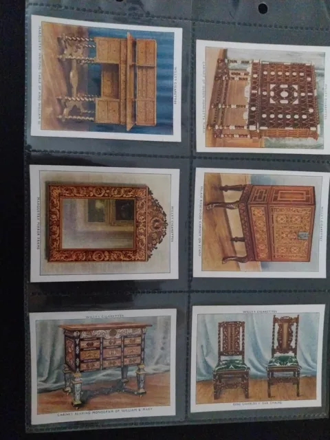 Wd & Ho Wills - The King's Art Treasures - Large Size - Full Set Al-13