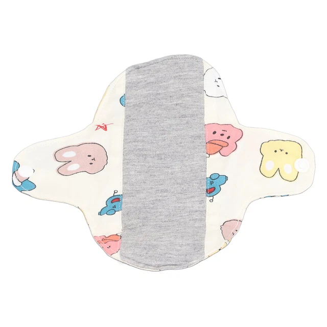 (THS004)Reusable Washable Feminine Hygiene Pads 5Pcs Eco Friendly Sanitary