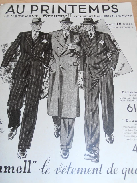 Catalogue de mode au Printemps vetements Brummell ( ref 73 )