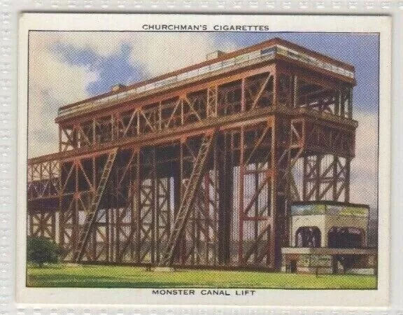 #19 Shipping Card. Monster Canal Lift at Niederfinow, Germany