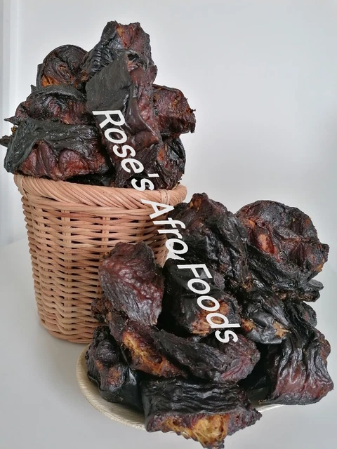Cotolette di pesce gatto essiccate/affumicate. Mangala. (7-8 pezzi in confezione)