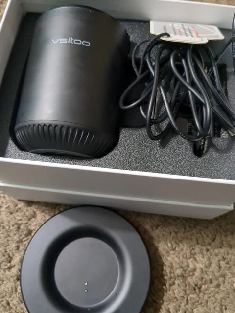 VSITOO Control Smart Coffee Mug - 10oz Black - App Controlled Heated Coffee Cup