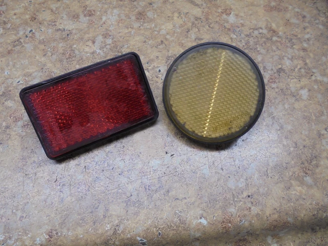 2003 Ducati Monster M600 M 600 Reflectors Reflecter Red Yellow 03