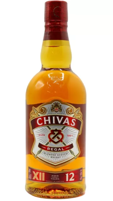 Chivas Regal - Blended Scotch 12 year old Whisky 70cl
