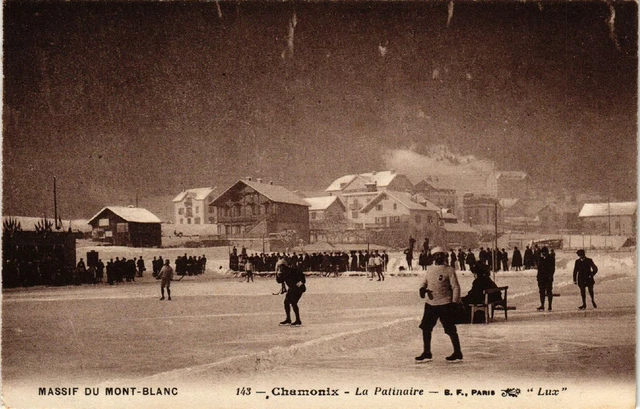 Carte Postale Ancienne Chamonix Mont Blanc Pechur au Lac des Praz