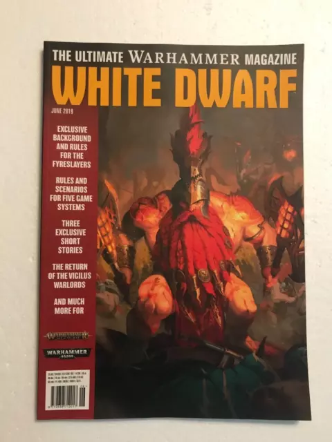 White Dwarf Issue JUNE 2019 Gaming Magazine Games Workshop Warhammer