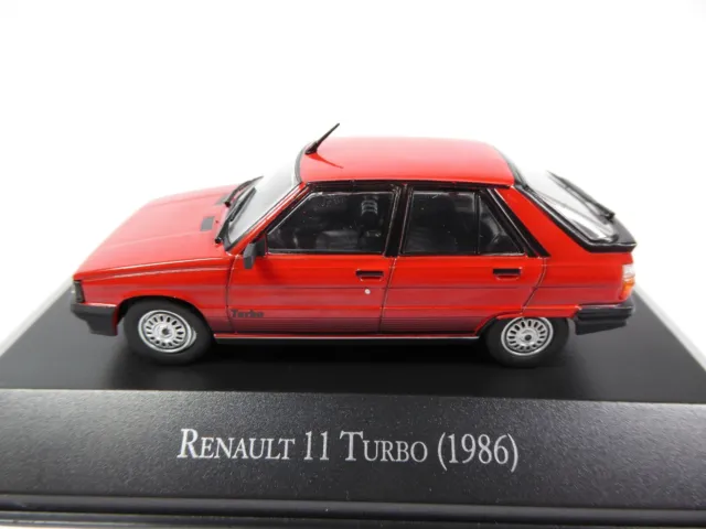 Lot de 2 Renault R11+R19 Chamade 1/43 Voiture Miniature Diecast Model Car LAQV3 2
