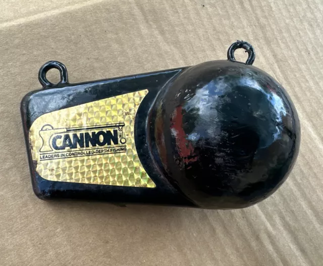 Cannon Downrigger Trolling Flash Weight 8lb Black