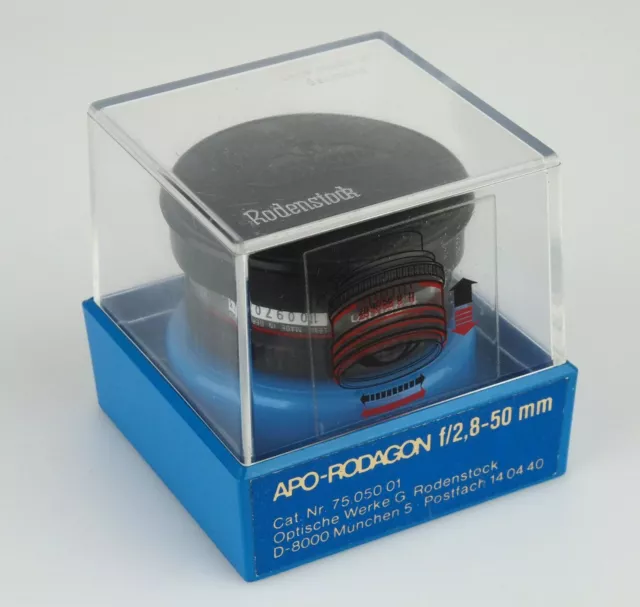Rodenstock APO-Rodagon 2,8/50mm enlarger Lens good condition Ser.: 10097073