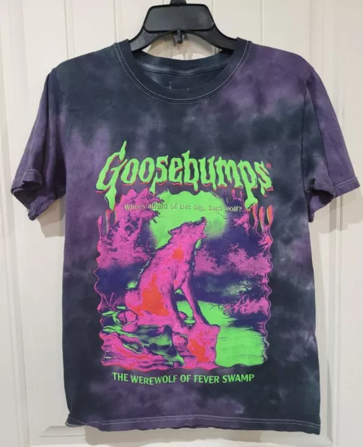 GOOSEBUMPS THE WEREWOLF Of Fever Swamp Unisex Purple/Black T-Shirt Size XS