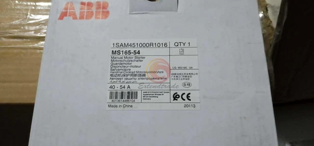 Un nuovo interruttore di protezione ABB avviamento manuale motore 1SAM451000R1016