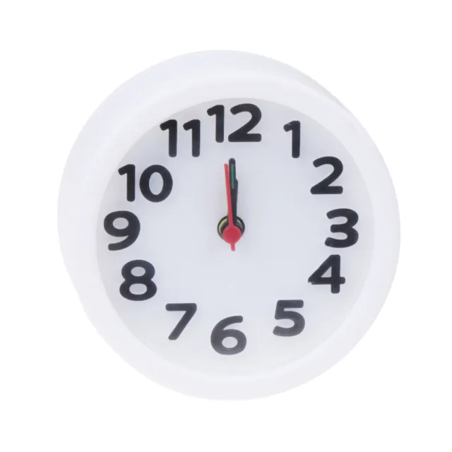 Reloj despertador práctico de plástico reloj pequeño reloj simple reloj alarma oficina