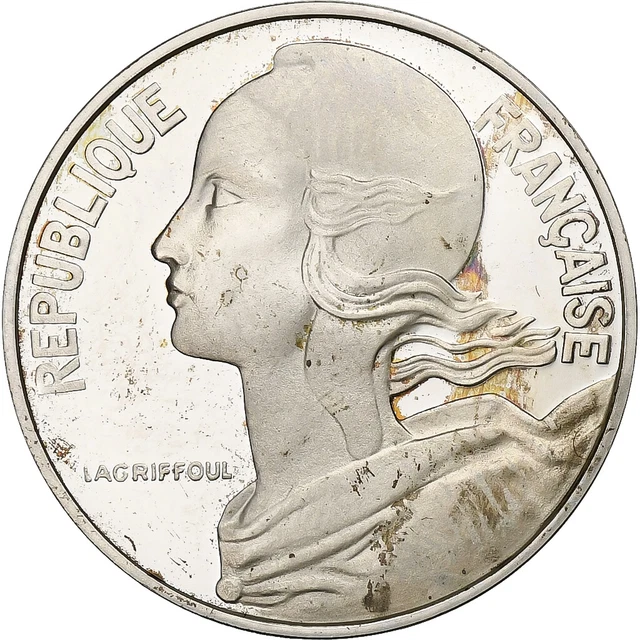 20 Centimes Marianne France 2000 – Pièce En Cuivre – Qualité TB