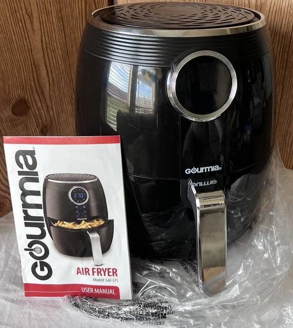 GOURMIA GAF575 5QT Digital Air Fryer Black Preowned Original Manual