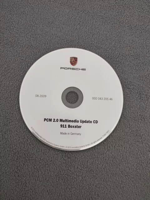 PORSCHE PCM 2.0 Software Firmware Update CD Version 3.0 911 Boxster 00004320546