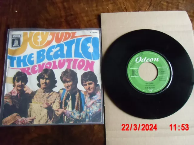 Single The Beatles Hey Jude